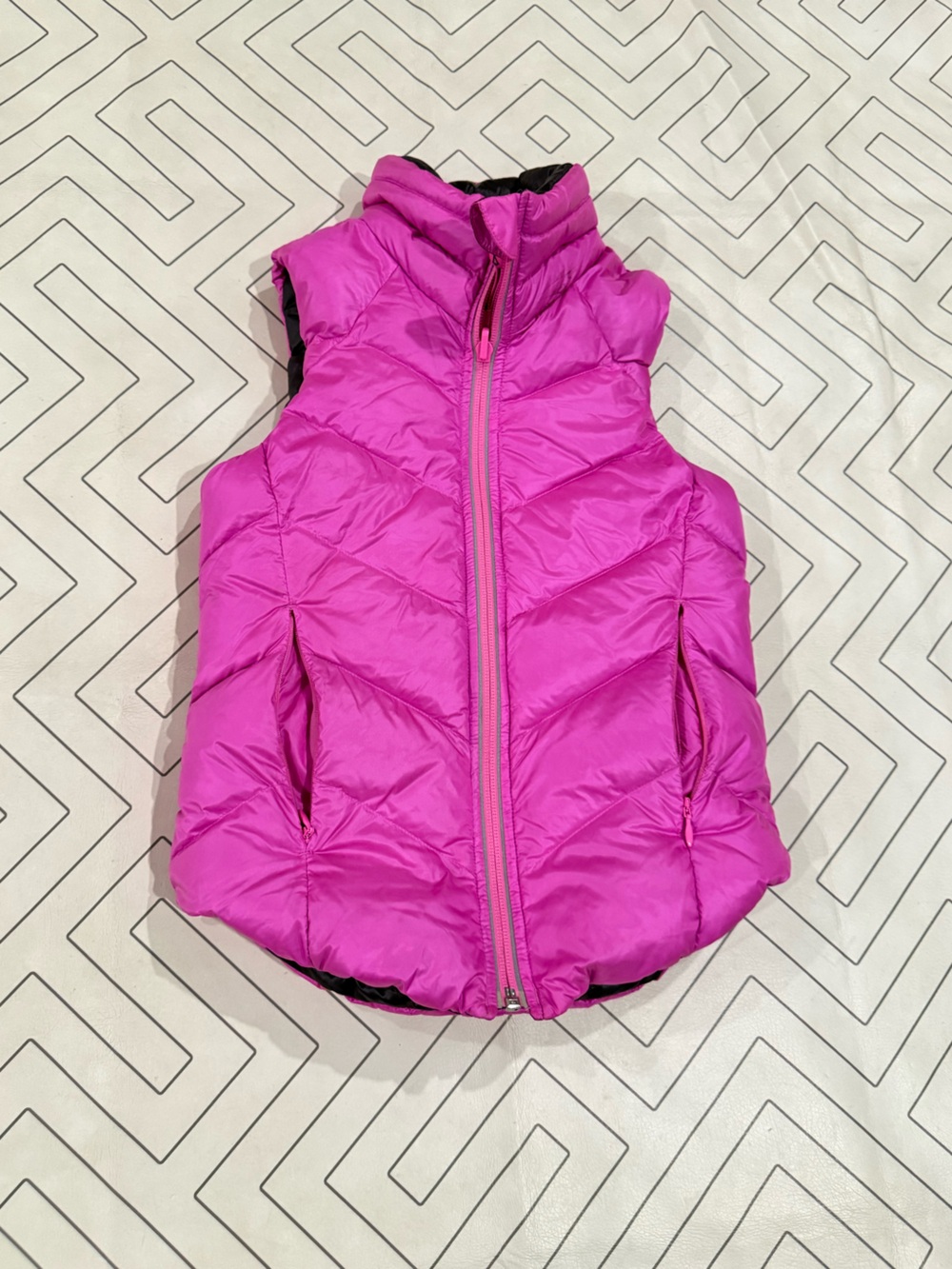 Ivivva Reversible Zip Front Puffer Vest